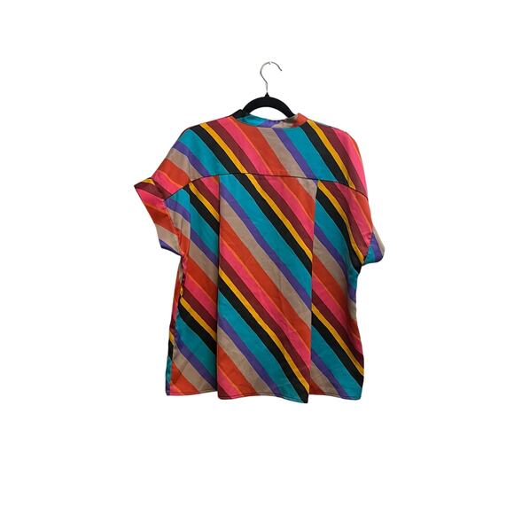 Crosby Mollie Burch rainbow top size Medium - Picture 2 of 5